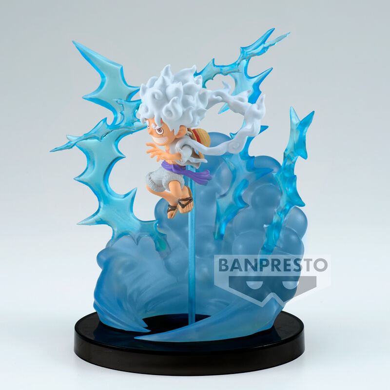 Figura banpresto one piece world collectable special monkey d luffy gear5