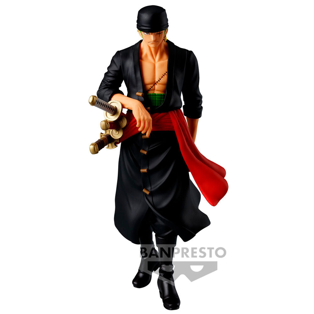 Figura banpresto one piece the shukko special roronoa zoro 17cm Frikytopia