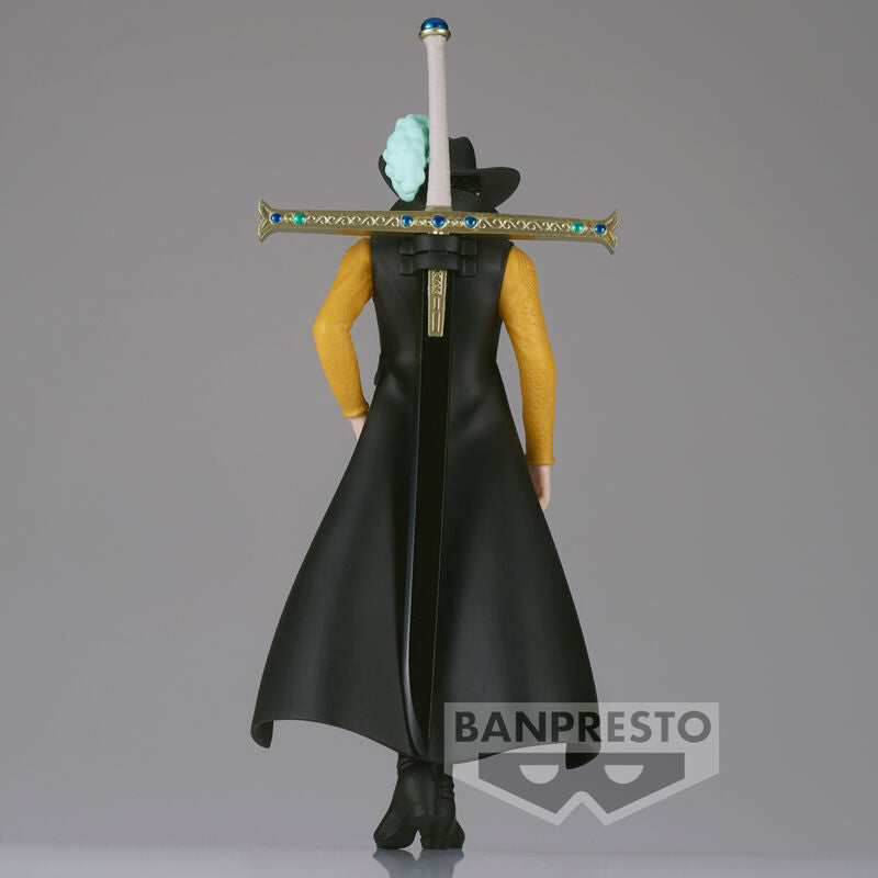 Figura banpresto one piece the shukko dracule mihawk 16cm