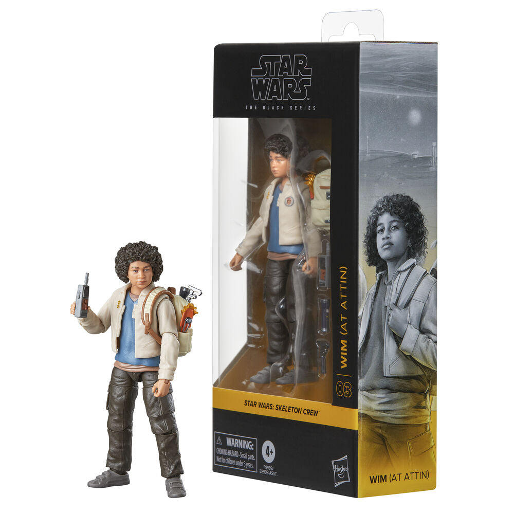 Star Wars Skeleton Crew Black Series Figura Wim At Attin 15 cm