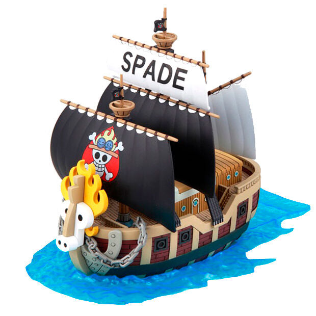 Figura Model Kit Barco Spade Pirates Ship One Piece 15cm Frikytopia
