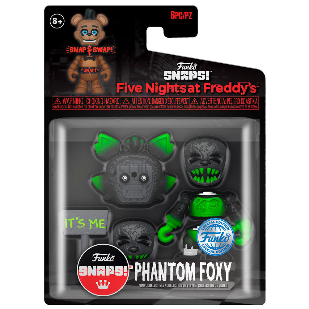 Figura Snaps Five Nights at Freddys Phantom Foxy Exclusive