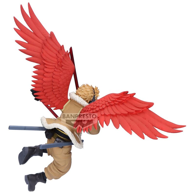 Figura banpresto my hero academia the amazing heroes plus hawks 12cm