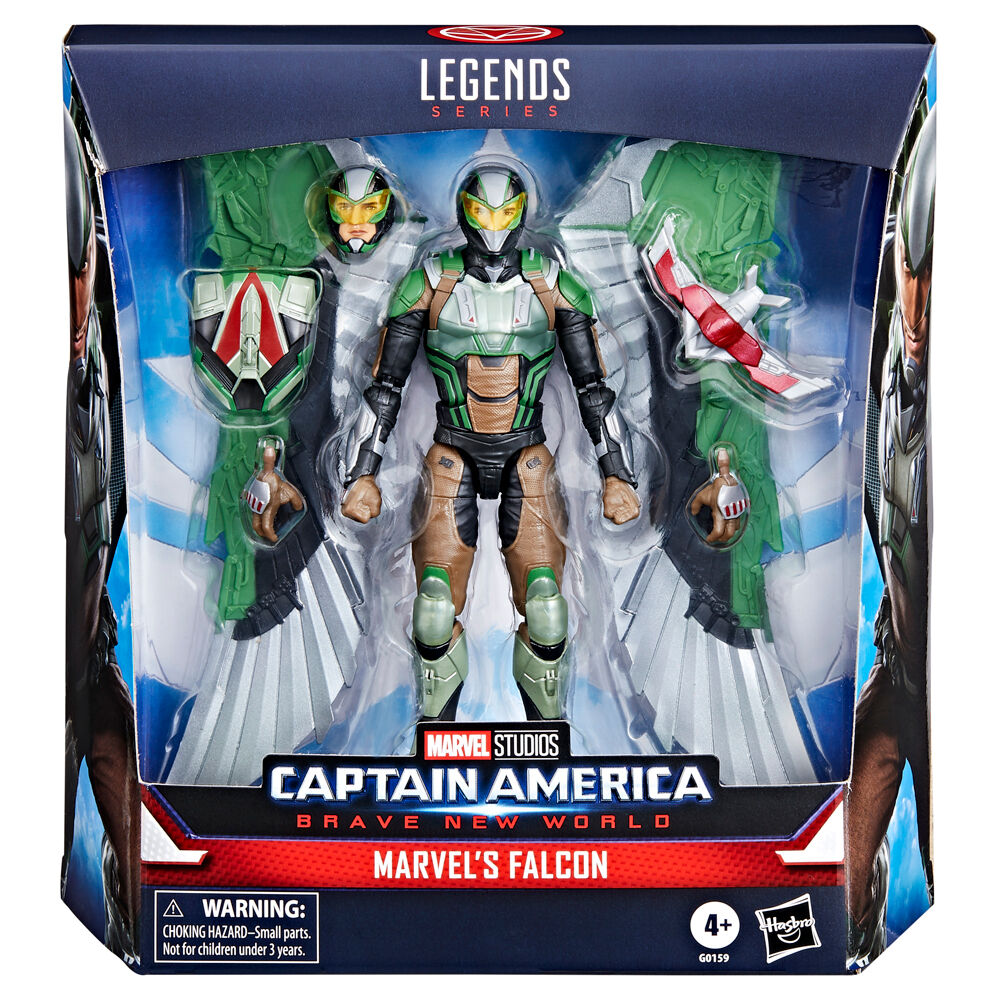 Captain America Brave New World Marvel Legends Figuras Falcon Frikytopia
