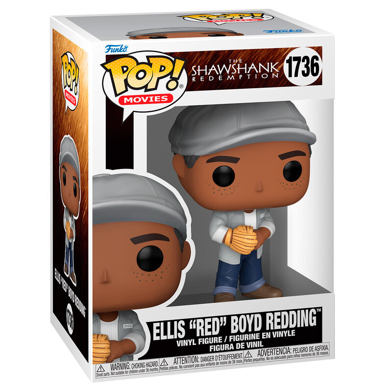 Cadena perpetua Figura POP Movies Vinyl Ellis Red Boyd Redding 9 cm