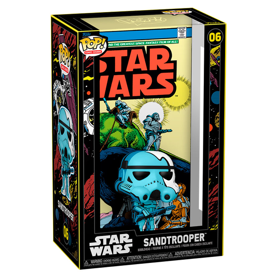 Star Wars POP Comic Cover Vinyl Figura Stormtrooper 1977 num 31 9 cm