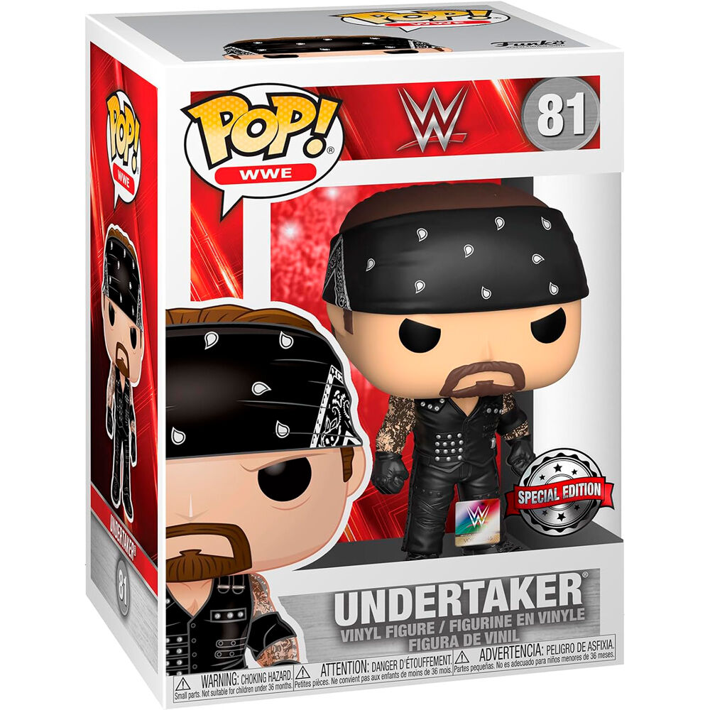 WWE POP Vinyl Figura Boneyard Undertaker Exclusive 9 cm