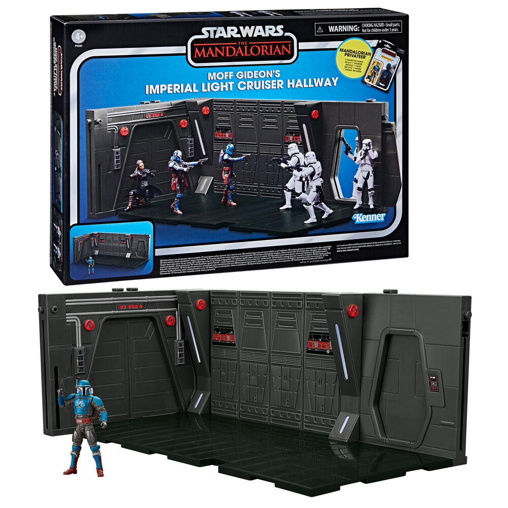 Star Wars The Mandalorian Vintage Collection Tantive IV Hallway con figuras
