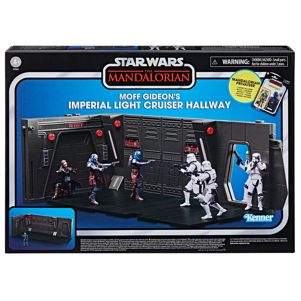 Star Wars The Mandalorian Vintage Collection Tantive IV Hallway con figuras