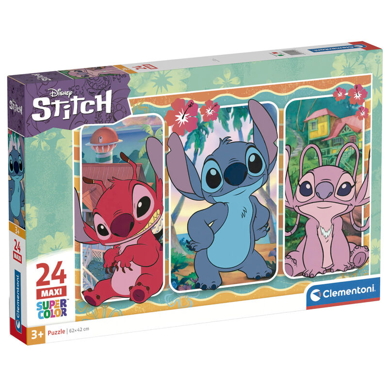 Puzzle maxi Stitch Disney 24pzs Frikytopia