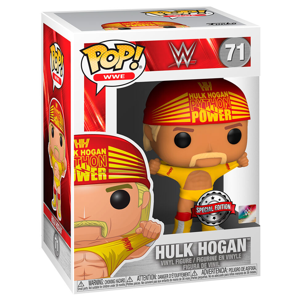 Figura POP WWE Hulk Hogan Exclusive Frikytopia