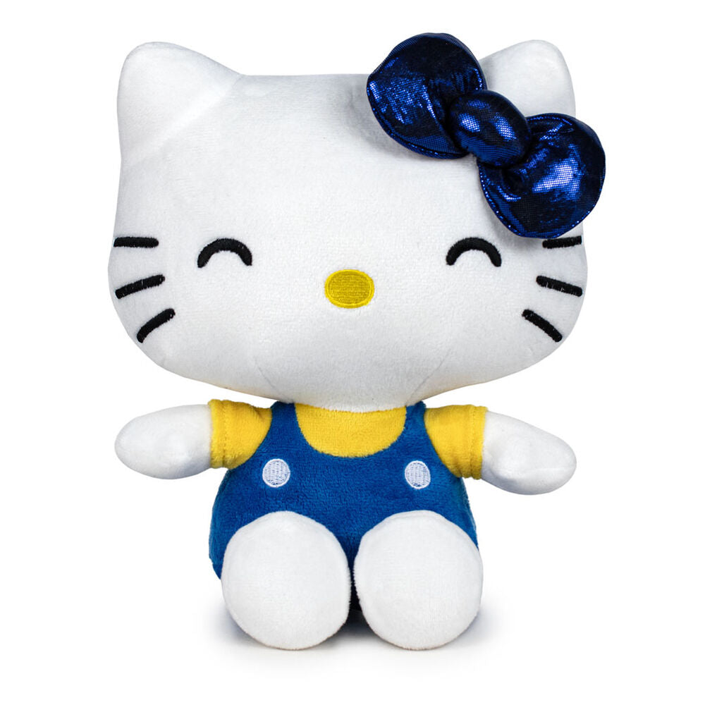 Peluche 50th Anniversary Hello Kitty 58cm azul oscuro Frikytopia