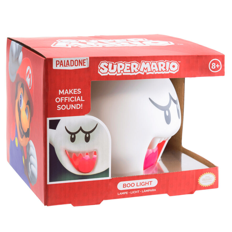 Lampara paladone super mario boo fantasma
