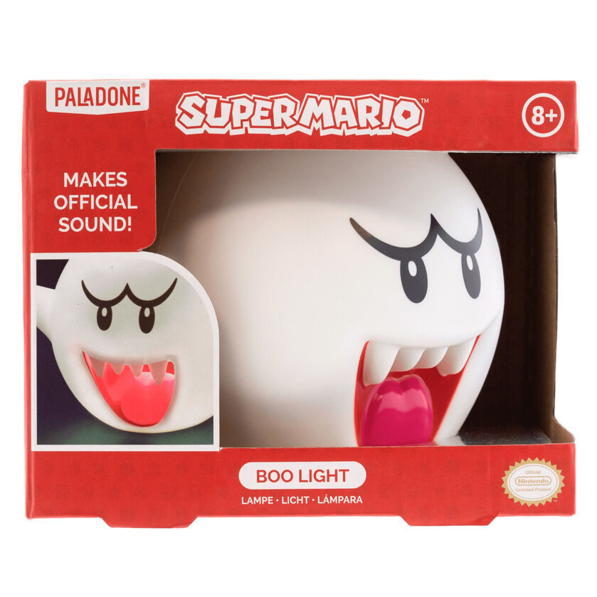 Lampara paladone super mario boo fantasma