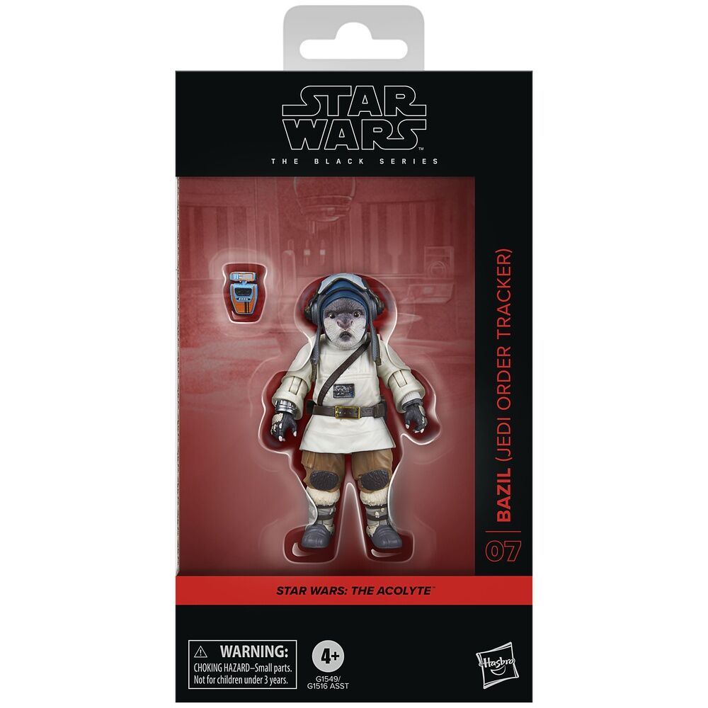Star Wars The Acolyte Black Series Figura Bazil Jedi Order Tracker Frikytopia