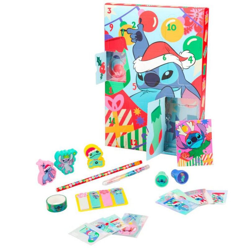 Calendario de adviento paladone disney stitch 12 dias