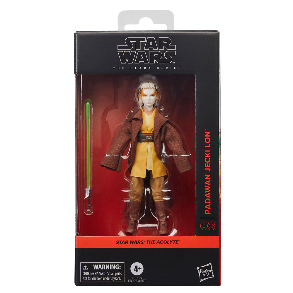 Star Wars The Acolyte Black Series Figura Padawan Jecki Lon 15 cm