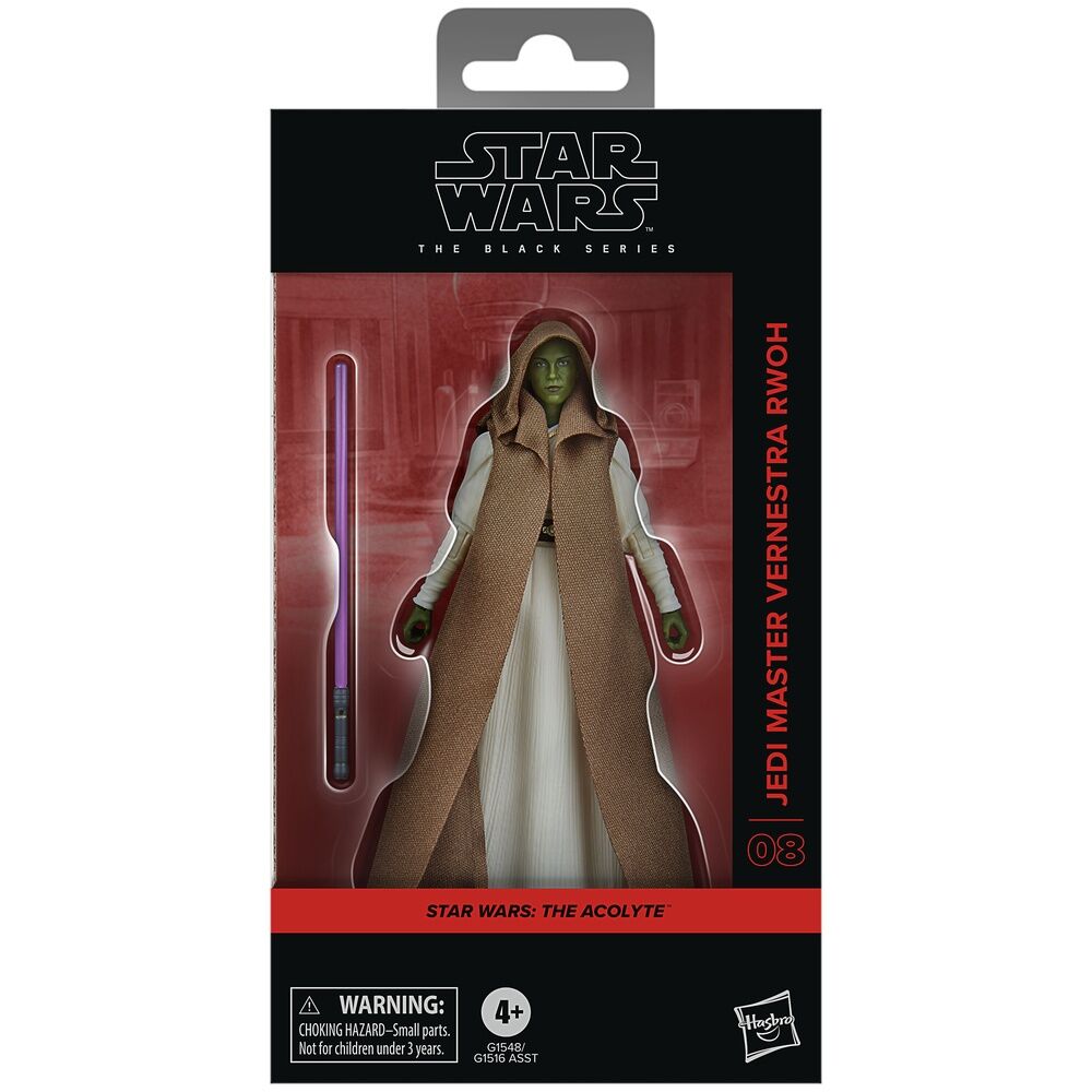 Star Wars The Acolyte Black Series Figura Jedi Master Vernestra Rwoh 15cm Frikytopia