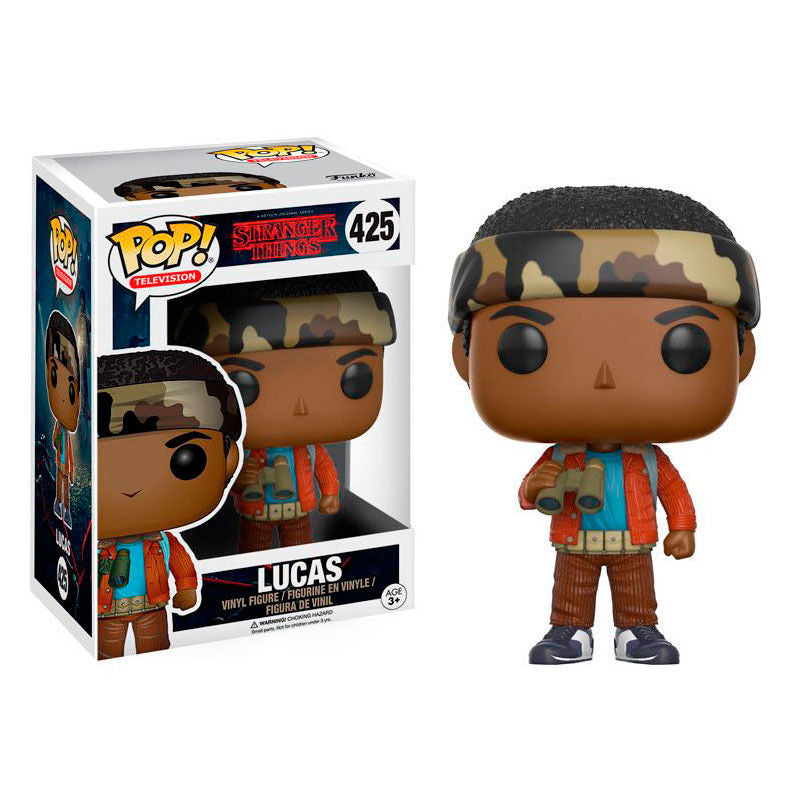 Figura POP Stranger Things Lucas with Binoculars Frikytopia