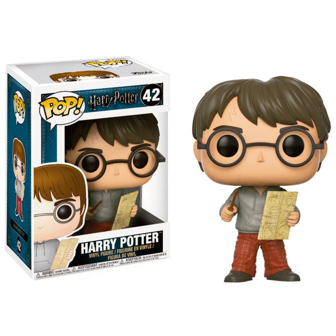 Figura POP Harry Potter Harry With Marauders Map Frikytopia