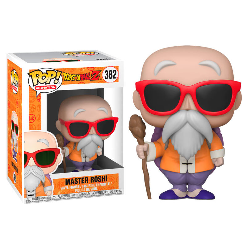 Dragon Ball Z Figura POP! Animation Vinyl Master Roshi 9 cm