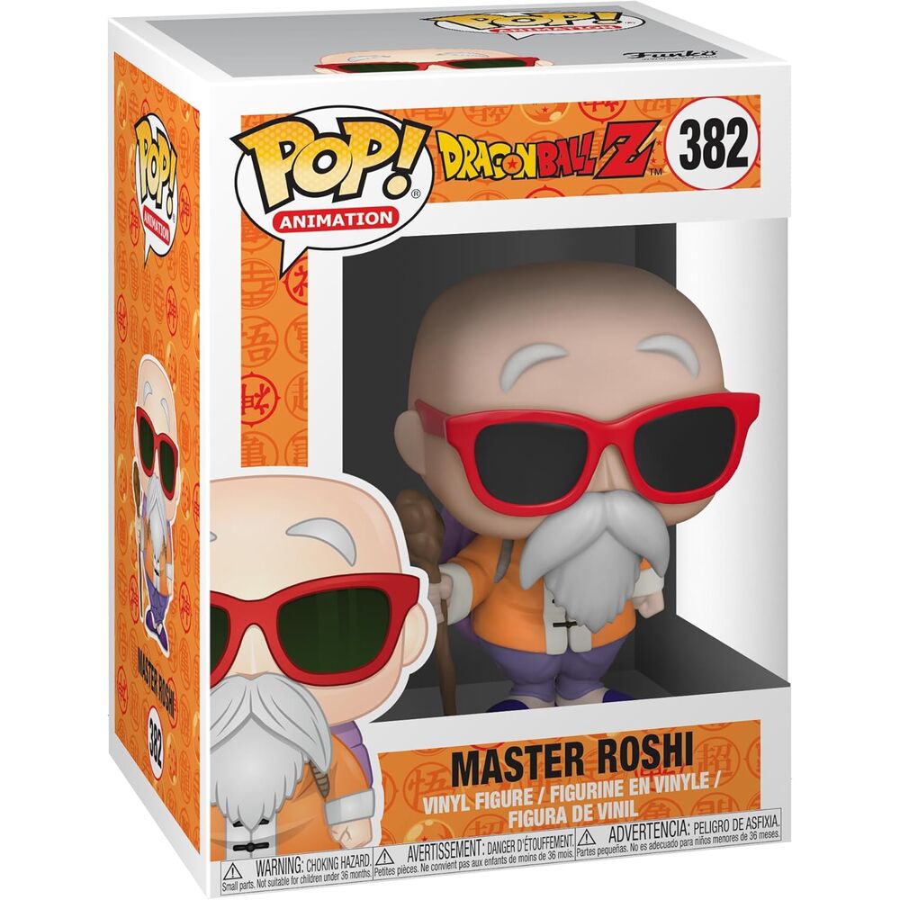 Dragon Ball Z Figura POP! Animation Vinyl Master Roshi 9 cm