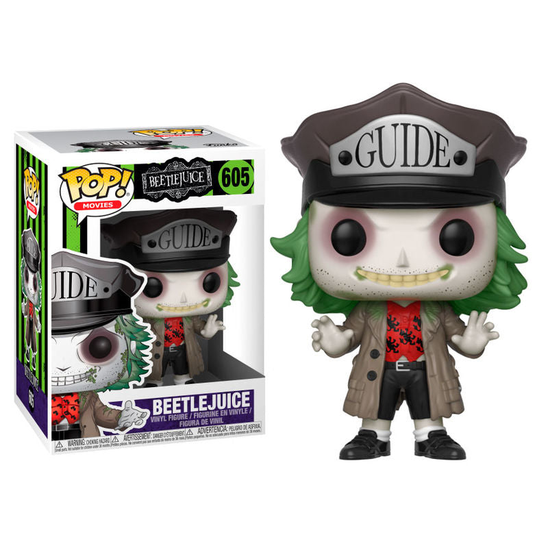 Funko Pop! Beetlejuice Horror Vinyl Beetlejuice Guide Hmm