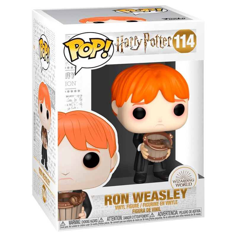 Figura POP Harry Potter Ron Puking Slugs With Bucket
