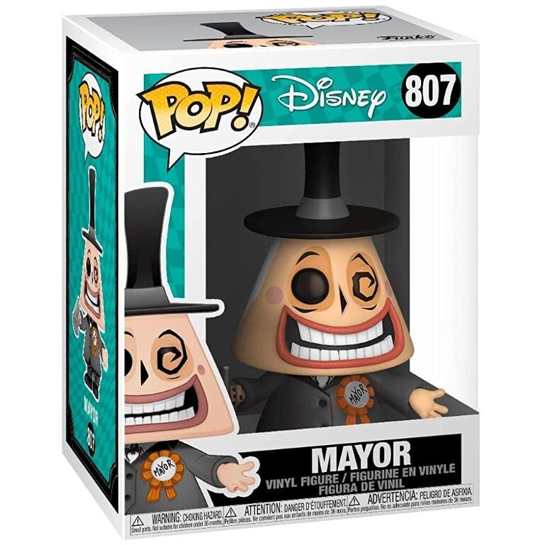 Figura POP Disney Pesadilla Antes de Navidad Major Mayor with Megaphon