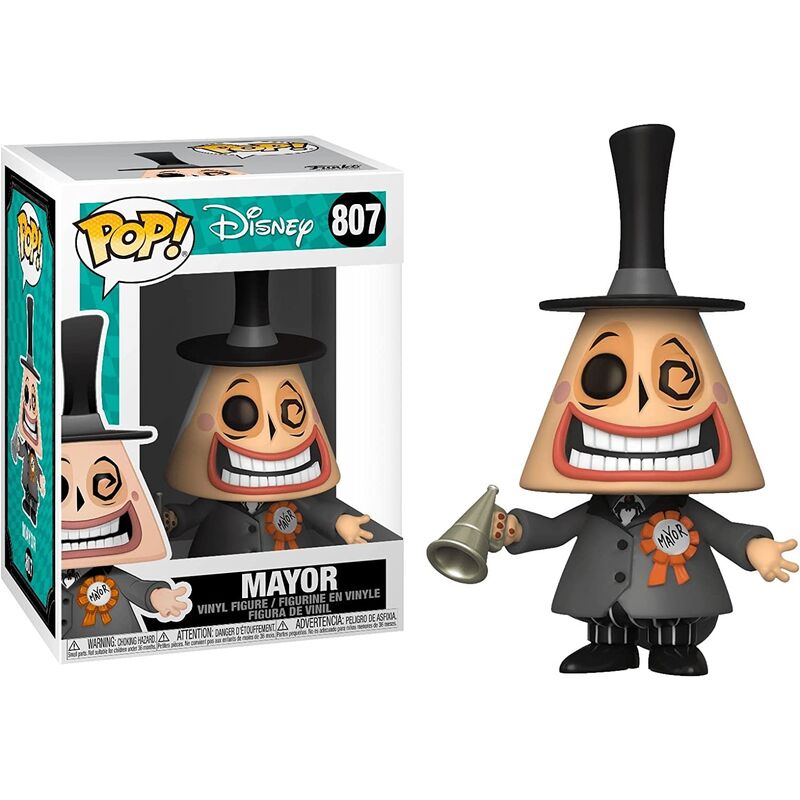 Figura POP Disney Pesadilla Antes de Navidad Major Mayor with Megaphon
