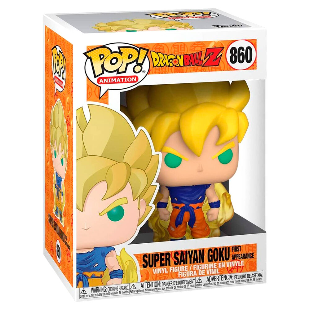 Dragon Ball Z Figura POP! Animation Vinyl SS Goku (First Appearance) 9
