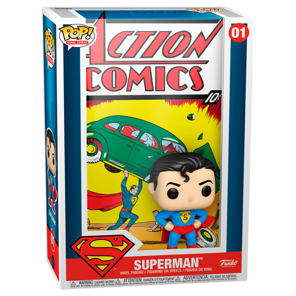 Figura POP Comic Cover DC Superman Action Comic Frikytopia