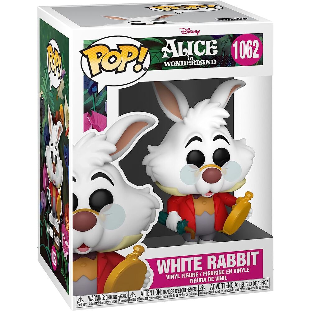 Figura POP Disney Alicia en el Pais de las Maravillas White Rabbi