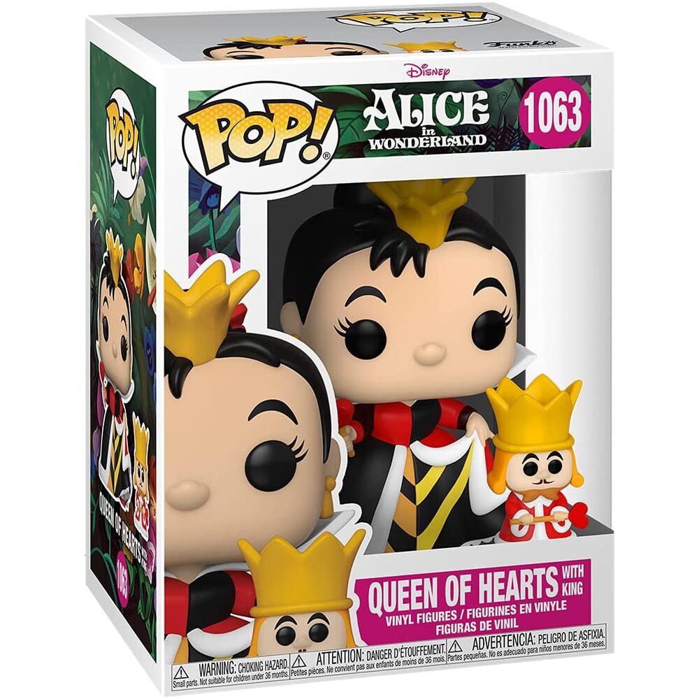 Figura POP Disney Alicia en el Pais de las Maravillas Queen with