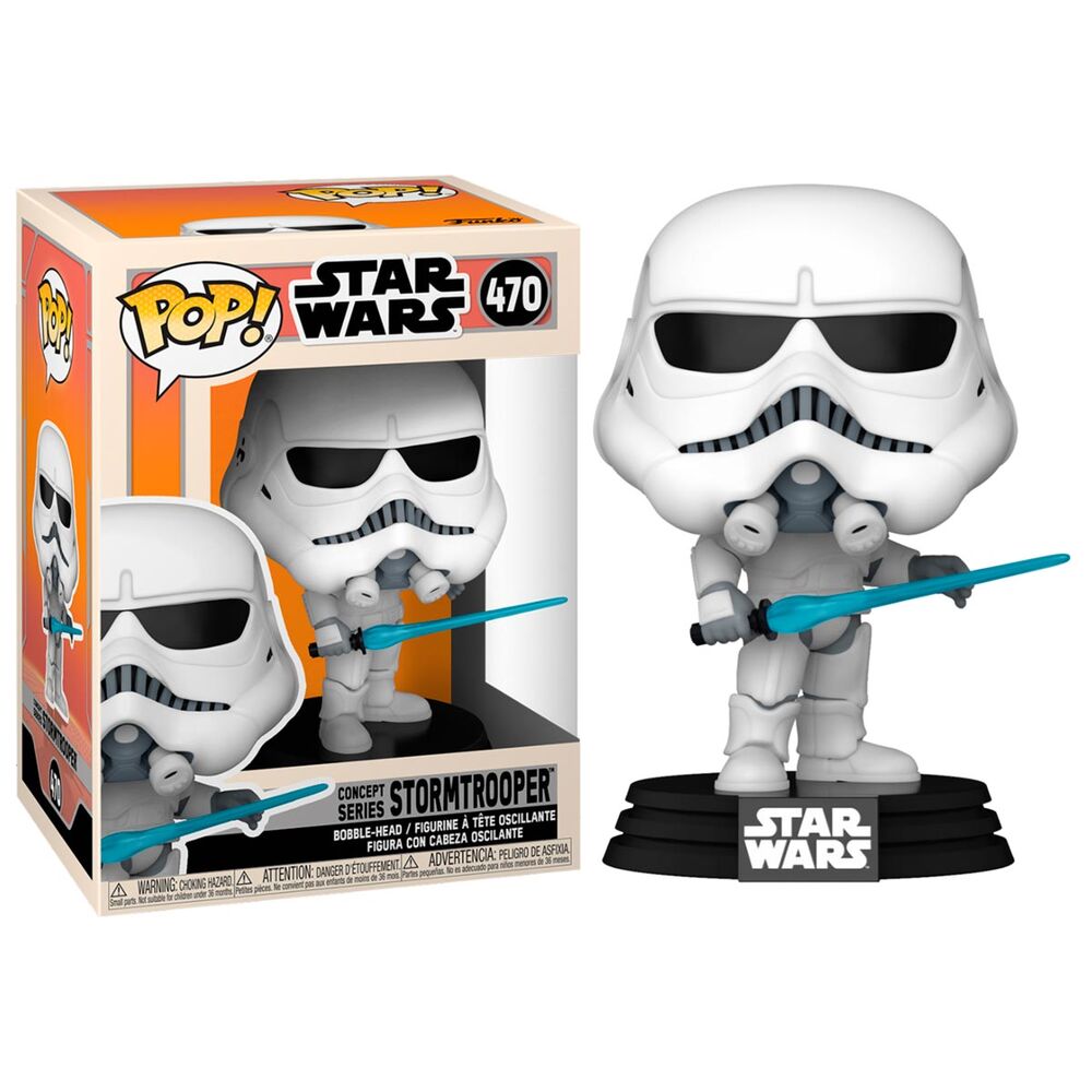 Figura POP Star Wars Concept Series Stormtrooper Frikytopia
