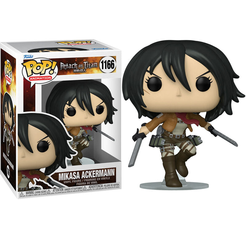Figura POP Attack On Titan Mikasa Ackermann Frikytopia