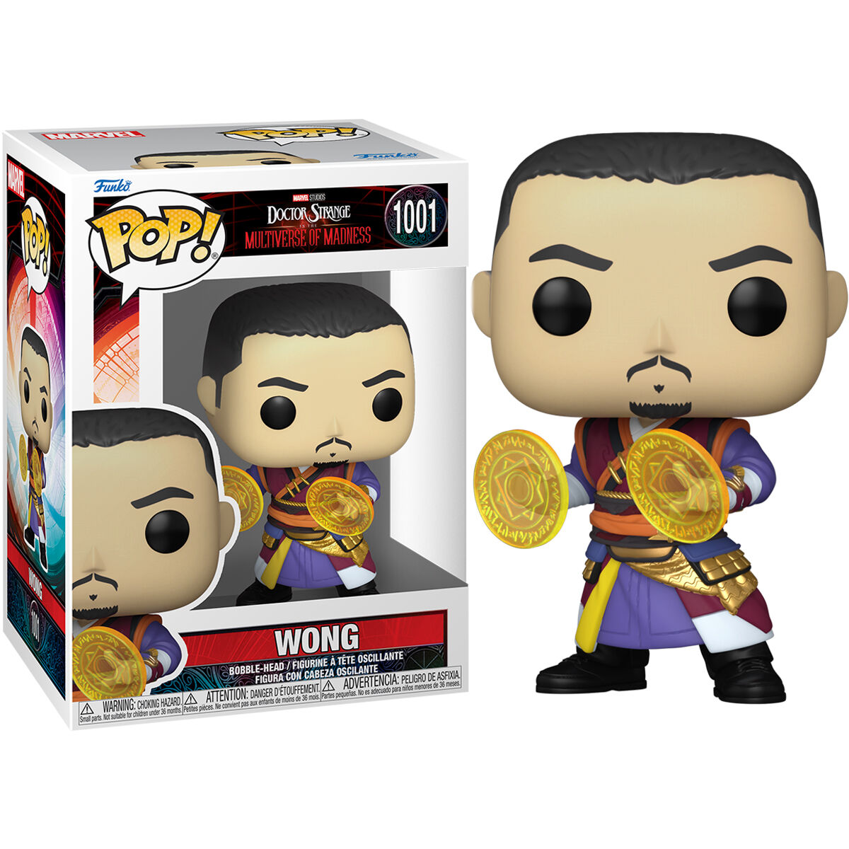 Funko pop doctor strange multiverso de la locura wong 60919 Frikytopia