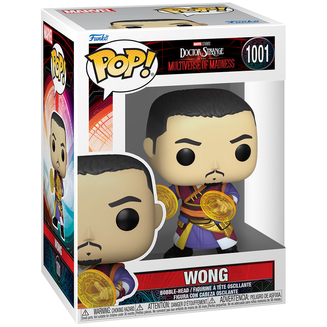 Funko pop doctor strange multiverso de la locura wong 60919