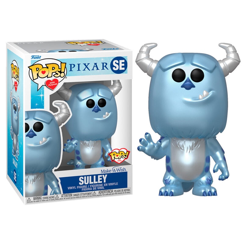 Figura POP Disney Make a Wish Sulley Metallic Frikytopia
