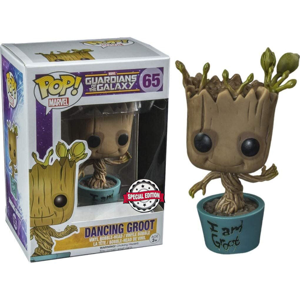 Funko Pop! Guardians of the Galaxy Dancing I Am Groot Exclusive — MARVEL