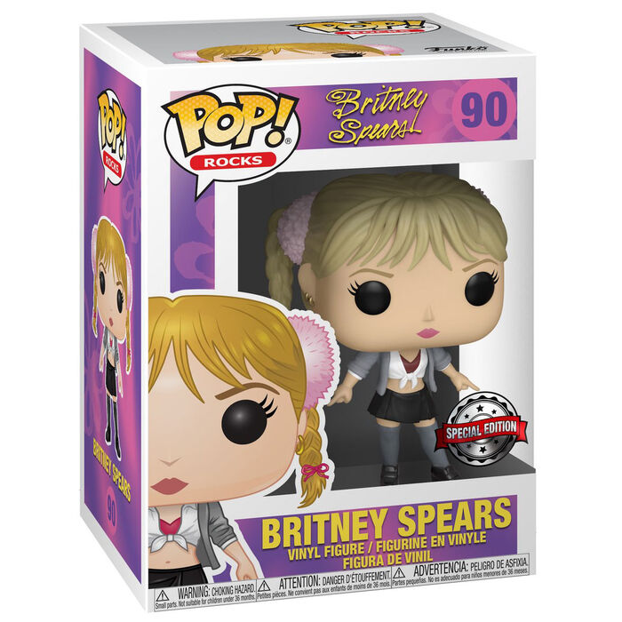 Set Figura POP Tee Britney Spears One More Time Exclusive Talla M