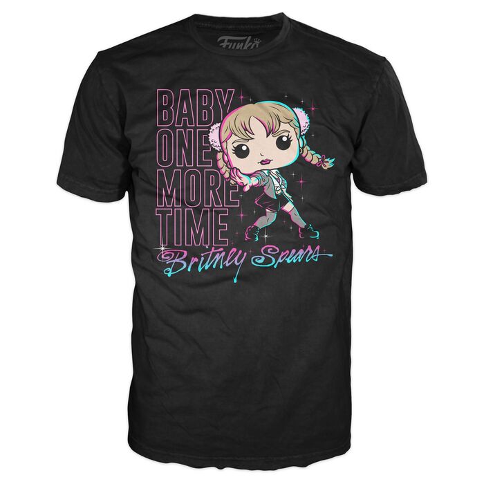 Set Figura POP Tee Britney Spears One More Time Exclusive Talla XL