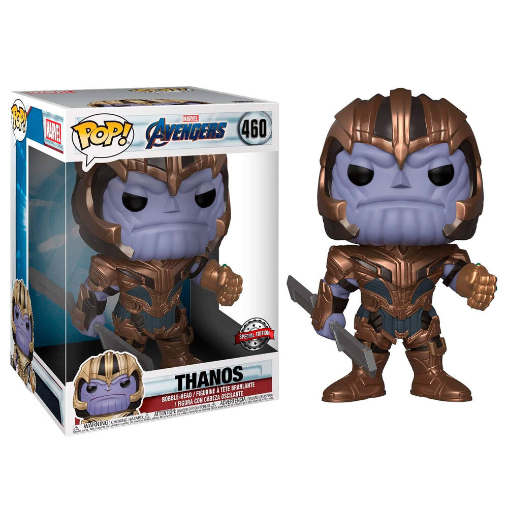 Figura POP Marvel Avengers Endgame Thanos Exclusive 25cm Frikytopia