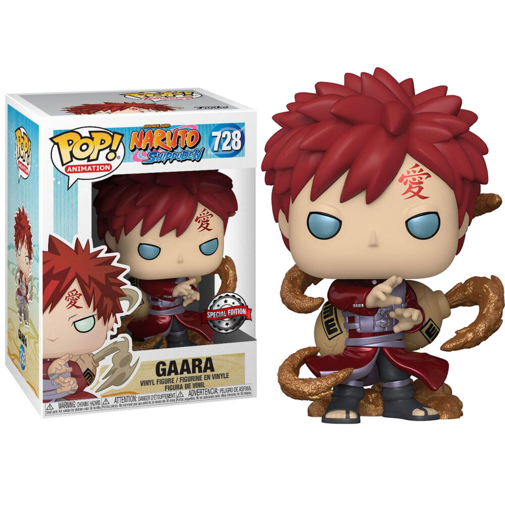Figura POP Naruto Gaara Metallic Exclusive Frikytopia