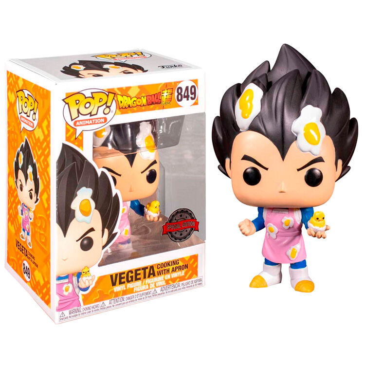 Figura POP Dragon Ball Super Vegeta Cooking With Apron Exclusive