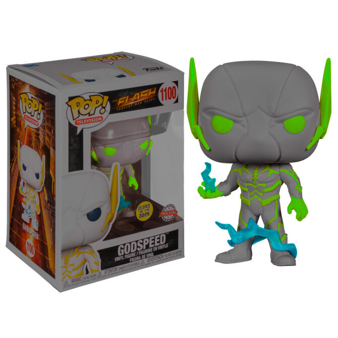 Funko Pop! The Flash Godspeed Glow in the Dark Exclusive