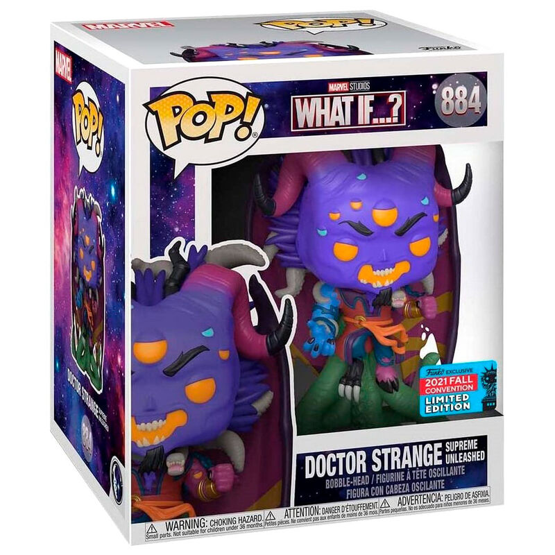 Figura POP Marvel What If...? Doctor Strange Supreme Exclusive Frikytopia