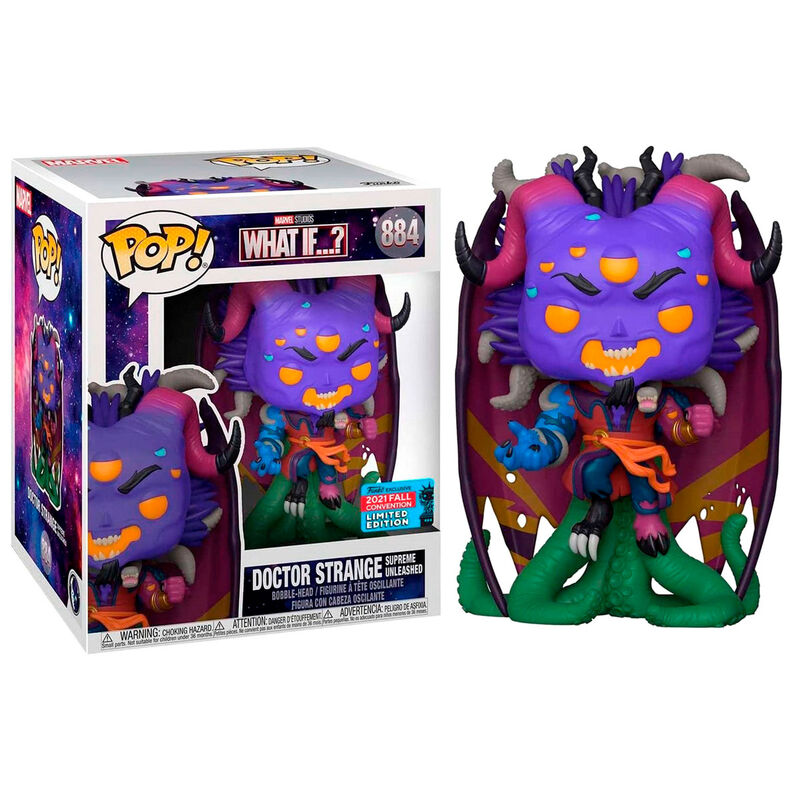 Figura POP Marvel What If...? Doctor Strange Supreme Exclusive