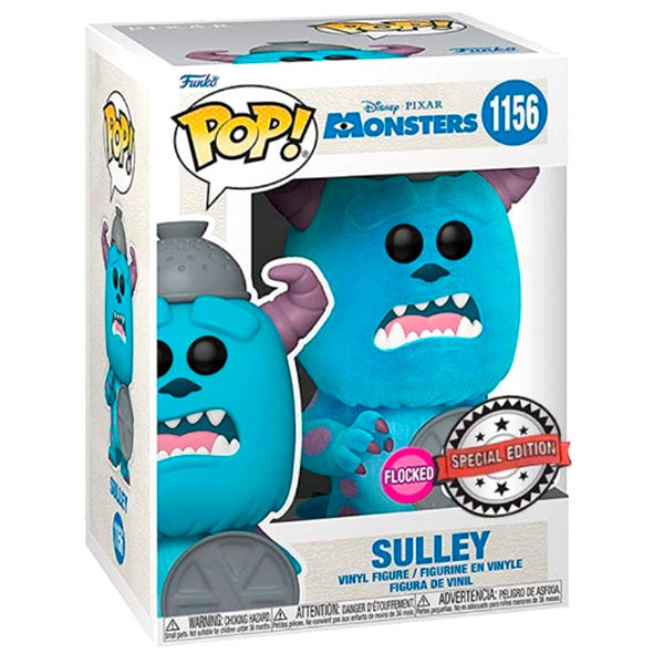 Figura POP Disney Disney Monstruos S.A. 20th Sulley Flocked Exclusive Frikytopia