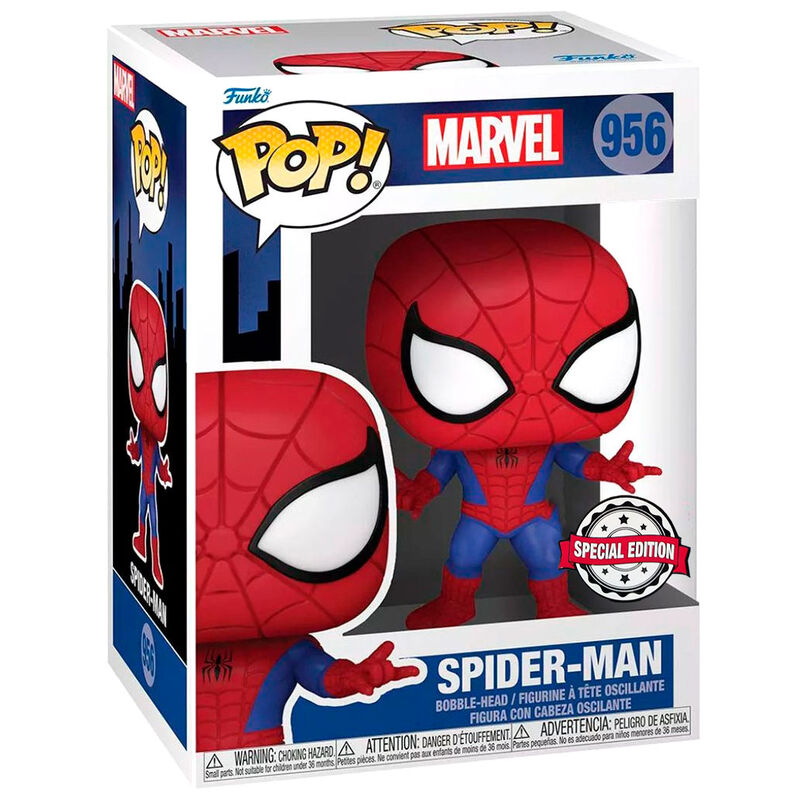 Funko Pop! Spider-man Spiderman Exclusive — MARVEL